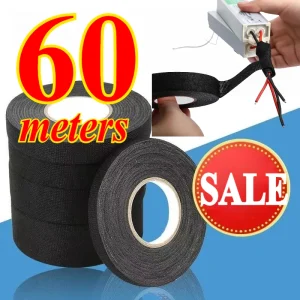Electrical Tape Harness Bundle Insulation Heat-resistant Auto Wiring Fabric Cloth Wrap Waterproof Cable Organizer Adhesive Tapes