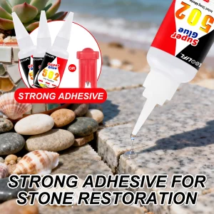 Loolifl1-5Pcs 502 Super Glue Instant Dry Multi-Purpose Cyanoacrylate Adhesive Shoe Repair Glue Leather Rubber Wood Metal Glass Strong Glue 502 Liquid Glue Tool