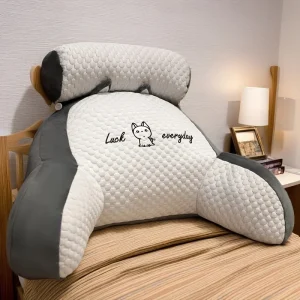 Comfort Cushion Lumbar Back Pillow for Chair Office Sofa, Soft Backrest Support with Breathable Fabric for Home, Ideal Gift