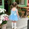 Summer Outfit For Baby Girl Sweet Butterfly Wings Fairy Dress For Baby Girl Birthday Party Dress 9 Months -3 Years Old