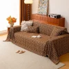 1 Piece Home Sofa Cover Design Throw Plaid Cushion 3 Seater Sofa Cover full Set Anti-cat Scratching Non-slip Sofa Blanket