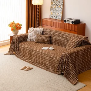 1 Piece Home Sofa Cover Design Throw Plaid Cushion 3 Seater Sofa Cover full Set Anti-cat Scratching Non-slip Sofa Blanket