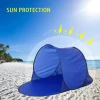 Outdoor Single Automatic Pop Up Beach Tent Outdoor Camping Portable Tent Sea Summer Sun Shelter Tents Ultralight Tent Roof Tent