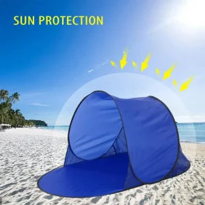Outdoor Single Automatic Pop Up Beach Tent Outdoor Camping Portable Tent Sea Summer Sun Shelter Tents Ultralight Tent Roof Tent