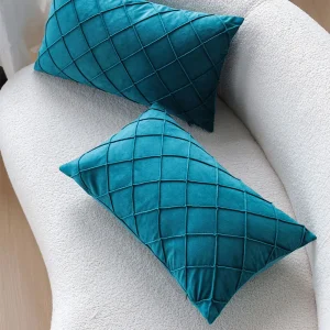 30x50 Cushion Cover Living Room Hogar Sofa Pillowcase Soft Velvet Funda Cojin Home Decor Zipper Comfortable Throw Pillow Cover