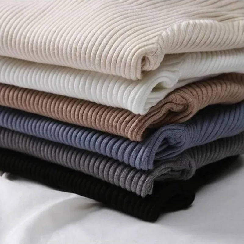Turtleneck Basic Slim Elastics Pullovers Korean Women Sweater Autumn Winter 2025 Solid Knitted Sweaters Versatile Warm Jumper - Image 5