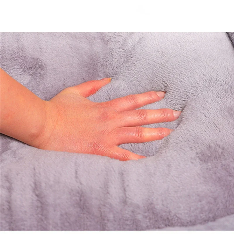 Square Dogs Bed, Dog Pet Accessories, Plush Calming Sofa Bed Soft Cushion for Little Small & Medium Cats Dogs - Image 6