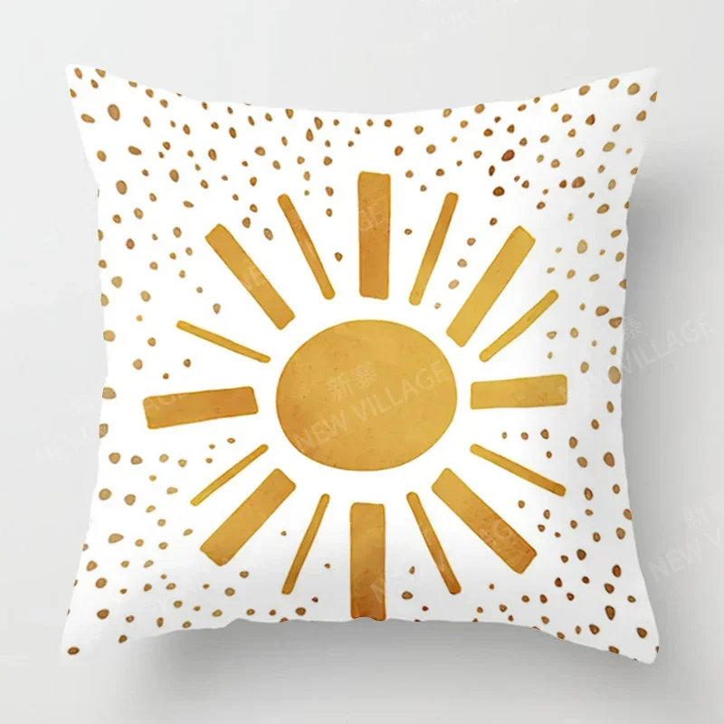 Nordic fall home decor throw pillowcase sofa Cushion cover modern 45x45cm 45*45 50x50 60x60cm 40x40 boho living room aesthetics - Image 5