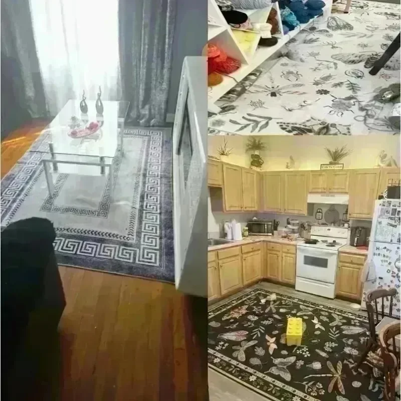 Nordic Cream Washable Carpet - Super Soft Large Area Rug for Living Room Sofa Bedroom Ins Style Home Decor Fashionable Hot Sale - Image 6