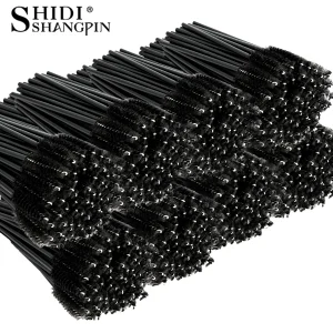 5/50PCS Mascara Wands Eyelash Makeup Brush Spoolies for Eyebrow Eye Lashes Extension Beauty Eyelashes Brushes Make up Tools Hot