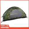 Outdoor Camouflage UV Protection Waterproof One Person Tent for Camping Hiking