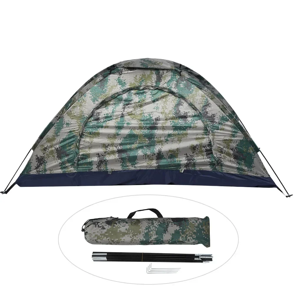 Camping Tent Fishing Tent Leisure Tent Outdoor Single Person Leisure Windproof Tent for Camping Fishing Climbing Camouflage - Image 5