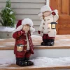 Christmas Children's Lantern Figurines Christmas Children's Lantern Sculpture Figurines Christmas Doll Lantern Decorations