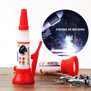 20ML Powerful Solder Quick Dry 5210 Cyanoacrylate Quick Glue High-Strength Oily Welding Super Glue MultiMaterial Repair Adhesive