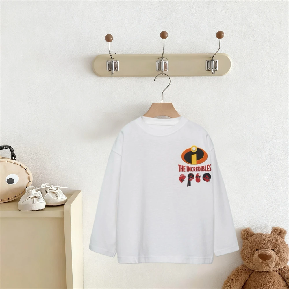 New Style Child Cartoon TShirt Loose Casual Clothing Long-sleeved Tops Kids Fashion Autumn Wear Babies Lovely Mickey Mouse Tees - Image 3