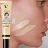 Waterproof Liquid Foundation Cream 3 Colors Lasting Oil-control Cover Acne Base Cream Makeup Moisturize Matte Concealer Cosmetic