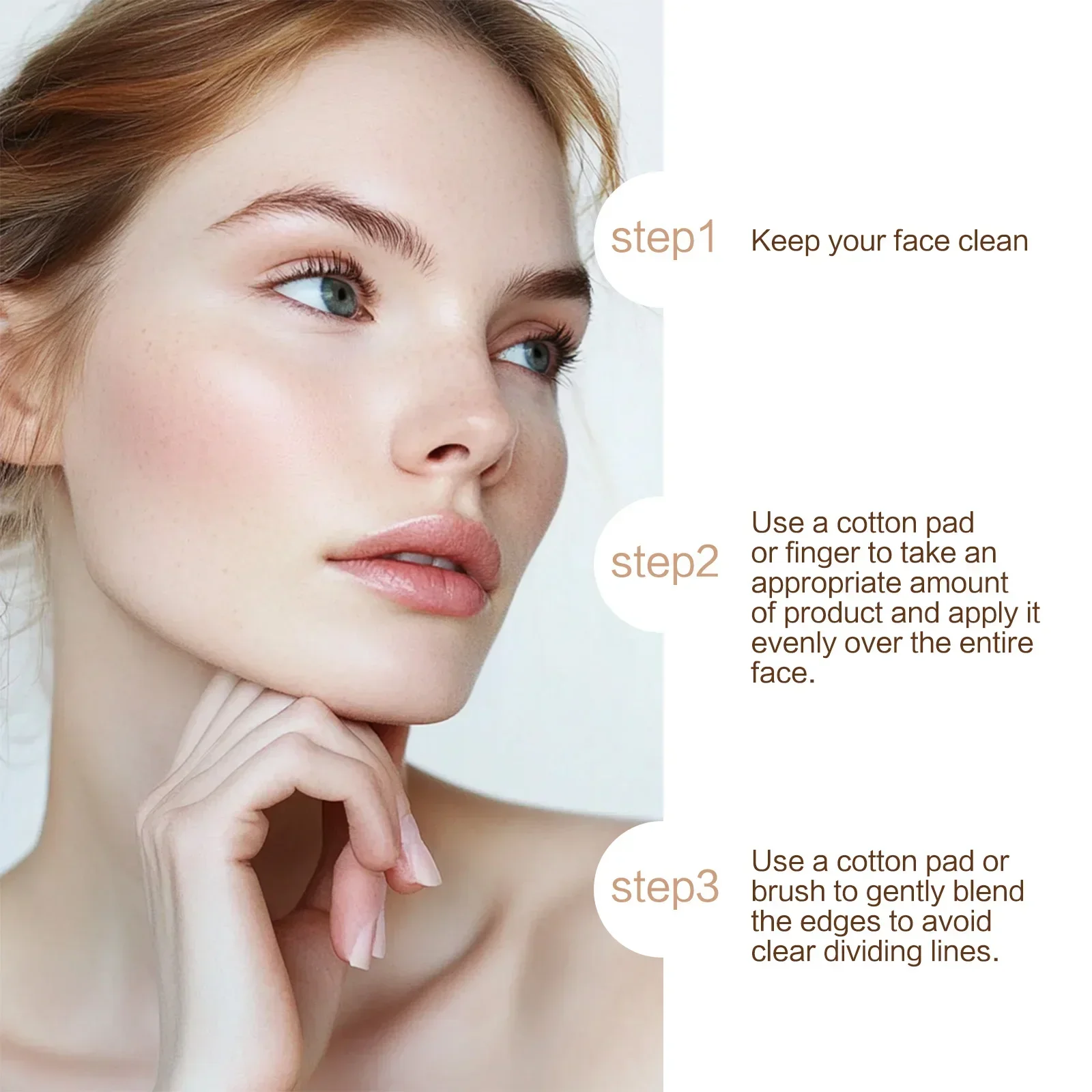 SPF15 Lightweight Foundation with Hyaluronic Acid A hydrating liquid makeup that offers natural coverage for fair to medium skin - Image 3