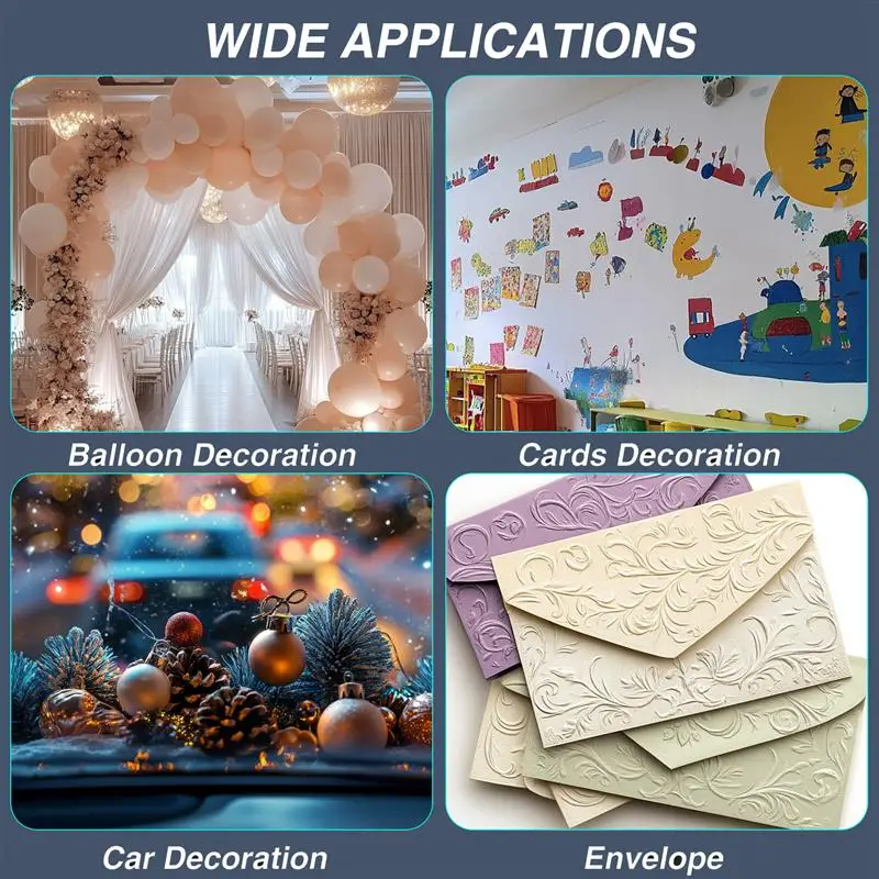 30PCS Double-Sided Adhesive Foam Tape High Viscosity Die Waterproof Foam Tape Circular Square Strong Adhesive Tape - Image 4