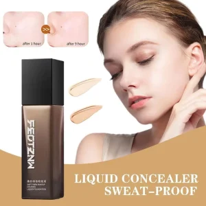 Waterproof Liquid Foundation Long Lasting Makeup Setting Cream Base