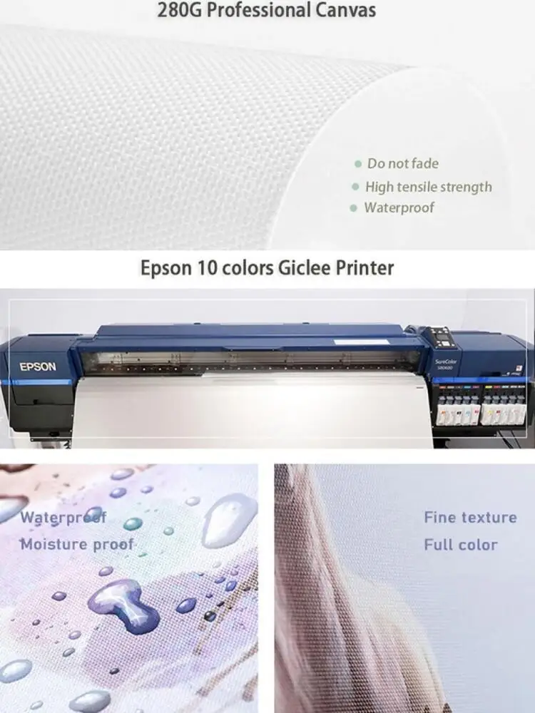 Personalized Beach Ocean Seascape Oil Painting - HD Canvas Print Wall Art Poster for Home Decor - Image 3