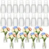 10-pack tall vertical pattern vases, transparent vases, aesthetic decorative vases, diy florals flower arrangement crafts