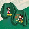 Mickey Print Children's Hoodie Long Sleeved Tops Spring/fall Kids Clothing Boutique Fashion Baby Girl Boy Casual Sweatshirts