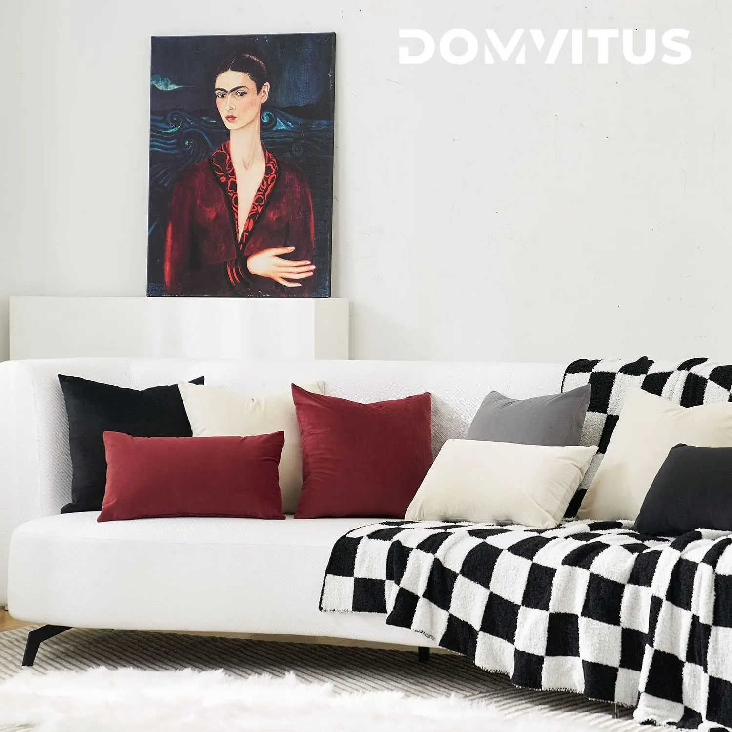 White Velvet Soft Cushion Cover 45x45cm Lumbar Pillow Case for Living Room Sofa Decoration Nordic Home Decor Throw Pillow Cover - Image 3