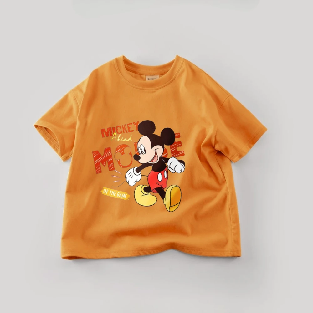 Disney Cartoon Daisy Duck T-shirt Summer Clothing Baby Girl And Boy Casual Tees Tops Short Sleeve Children's Clothes T Shirts - Image 5