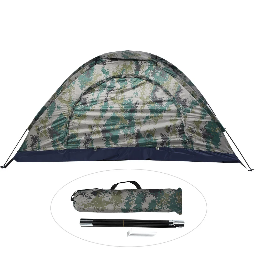 Camping Tent Fishing Tent Leisure Tent Outdoor Single Person Leisure Windproof Tent for Camping Fishing Climbing Camouflage - Image 5