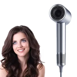 Travel Hair Dryer Professional Bladeless Ionic High-power Ion High-speed Cooling Heating Hair Drier Travel Blow Dryer