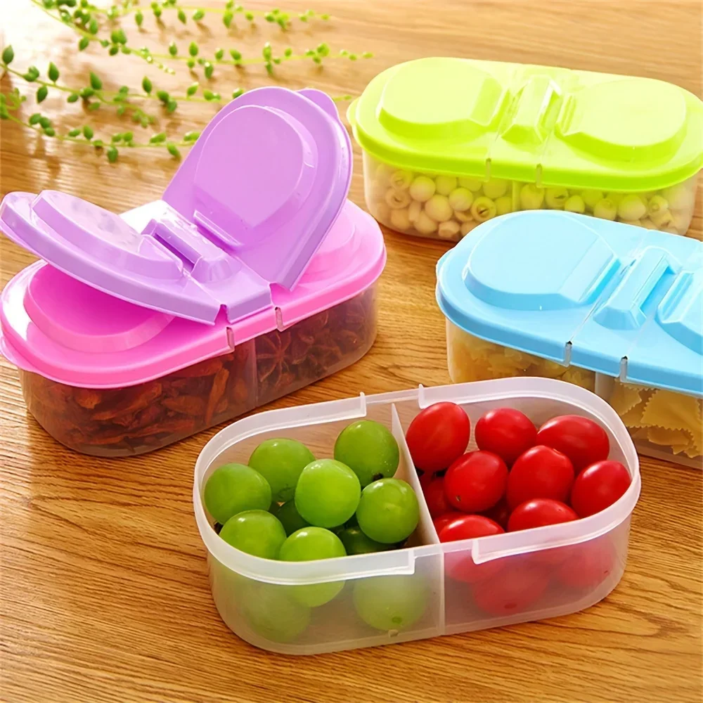 Portable Plastic Food Container - Lunch Box for Camping & Kitchen Storage - Image 2