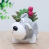 Creative Schnauzer Gift Dog Planter Succulent Plant Pot Cute Pots for Plants Cactus Garden Home Office Decoration for Dog Lovers