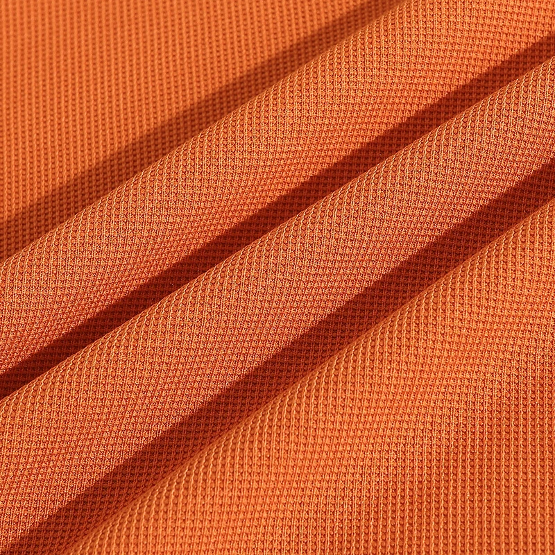 1/4 Piece Summer Autumn New Children's Solid Color Simple Waffle Grid Long Sleeved T-shirt Boys And Girls Fashionable Casual Top - Image 6