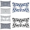 Modern Classic Geometric Cushion Cover 30x50 Polyester Pillowcase Home Decor Living Room Chair Sofa Waist