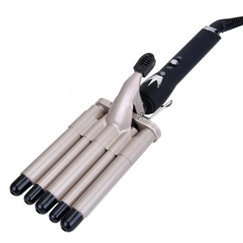 3 in 1 Deep and Small Reversible Big and small wave styles triple barrel Deep Hair Waver Curling iron and curler - Image 6