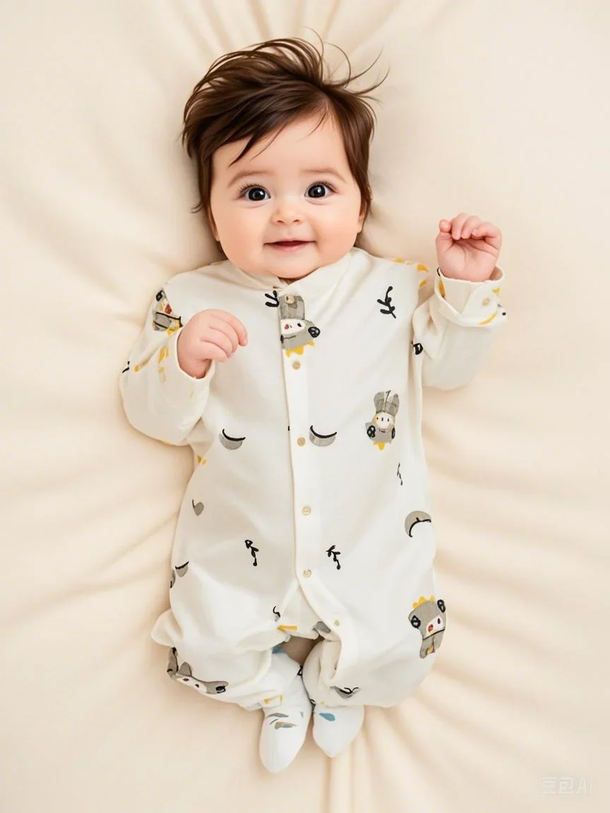 Autumn Baby Clothes Newborn Rompers Bodysuit & One Piece 100 Cotton Long Sleeve for Newborn Clothes Loungewear Set Outfit