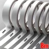 8m Double Sided Adhesive Tape White Strong Tape Sticker Sticky Paper DIY Craft Home Office School High Viscosity Strong Tapes