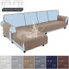 L Shape Waterproof Sofa Cover Sectional Couch Quilted Reversible Anti Slip Mat Slipcover Seat Cushion Protector for Living Room