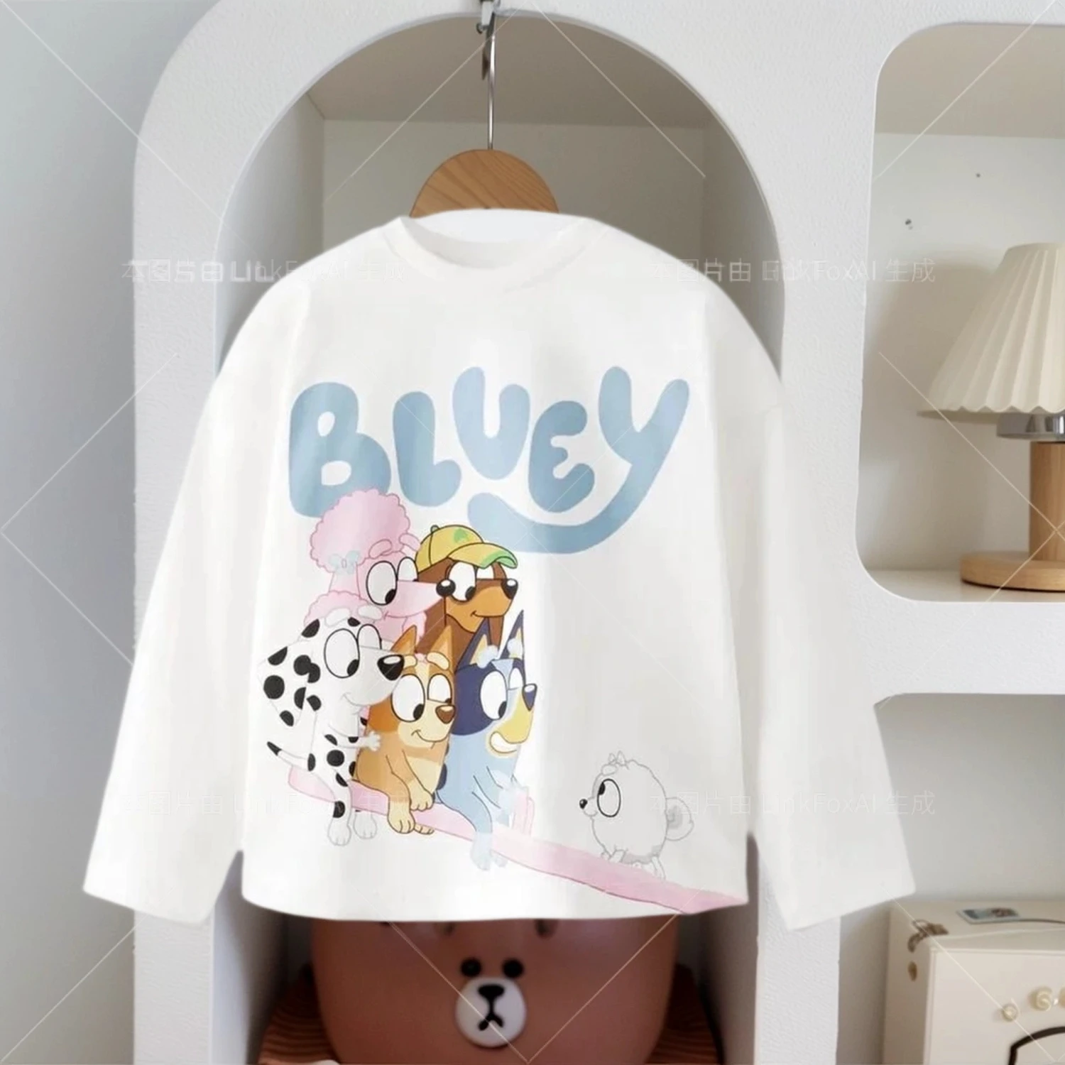 Disney Autumn New Style Clothes Cartoon Hooded Tops 0-7Years Old Boys Fashion Loose Sweatshirts Toddler Cute Printing Hoodies - Image 4