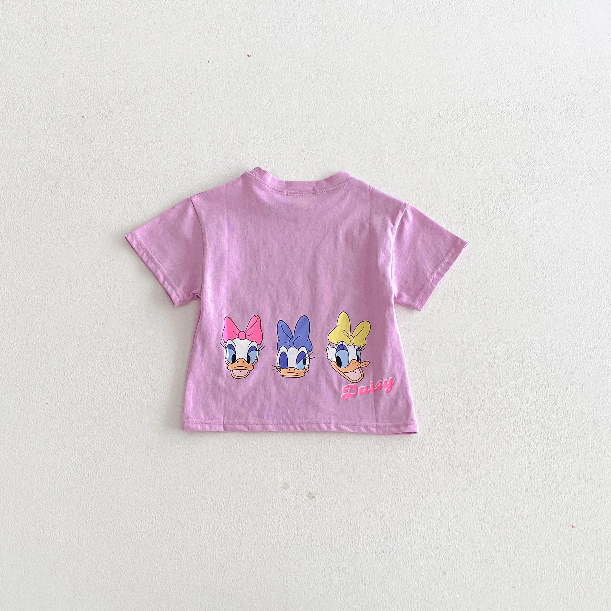 Daisy Minnie Printed Kids Summer Clothes Cartoon T-shirts Baby Girls Short Sleeved Tops Tees Children's Wear Casual T Shirt - Image 6