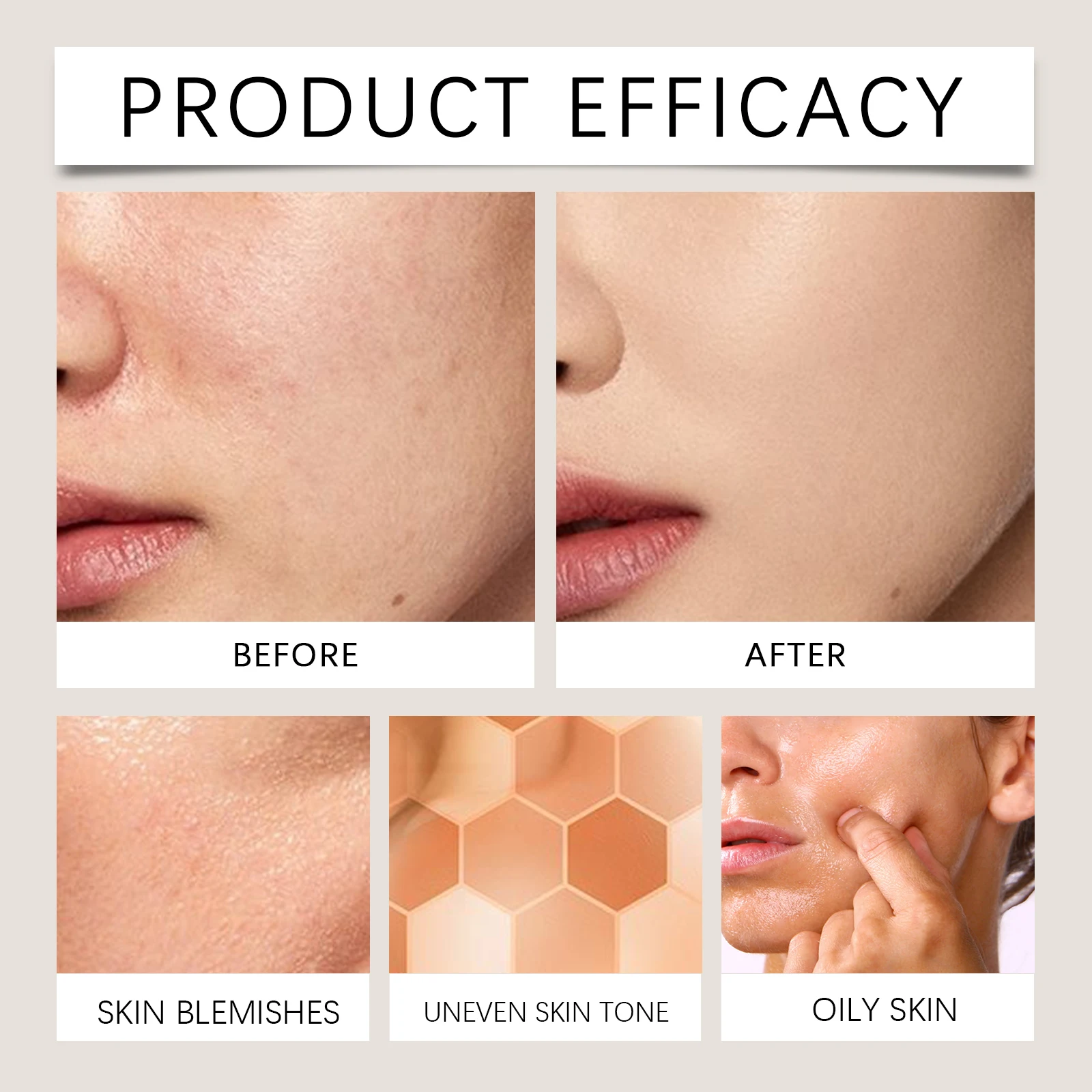 Foundation Moisturizing Liquid Foundation Face Makeup Foundation Light Coverage Dewy Finish Long Lasting Hydrating For Daily - Image 4