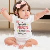 I Am The Perfect Result of The Love Between Mom and Dad Baby Romper Spanish Print Infant Bodysuit Newborn Short Sleeve Jumpsuit