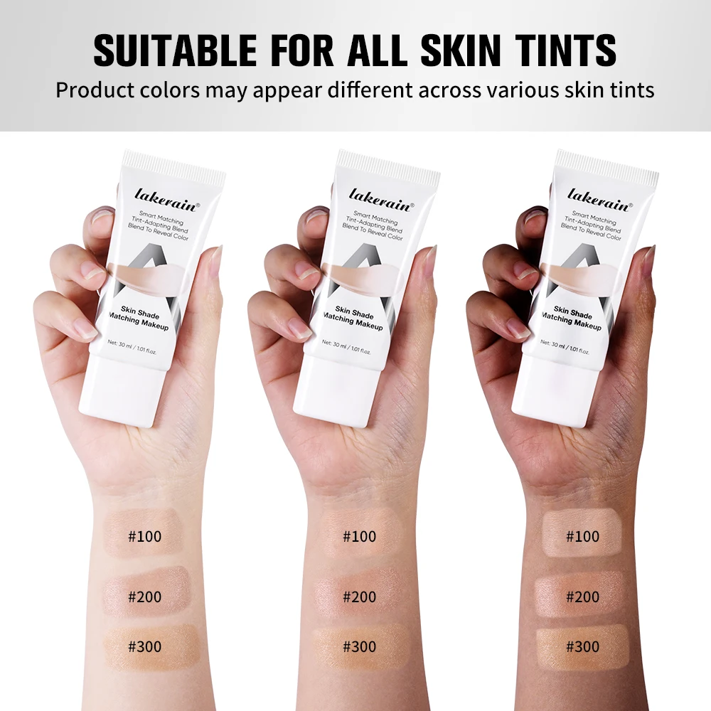 Liquid Foundation Light Coverage Skin Shade Matching Foundation SPF15 Moisturizing Even Toning Waterproof Natural Woman Makeup - Image 6