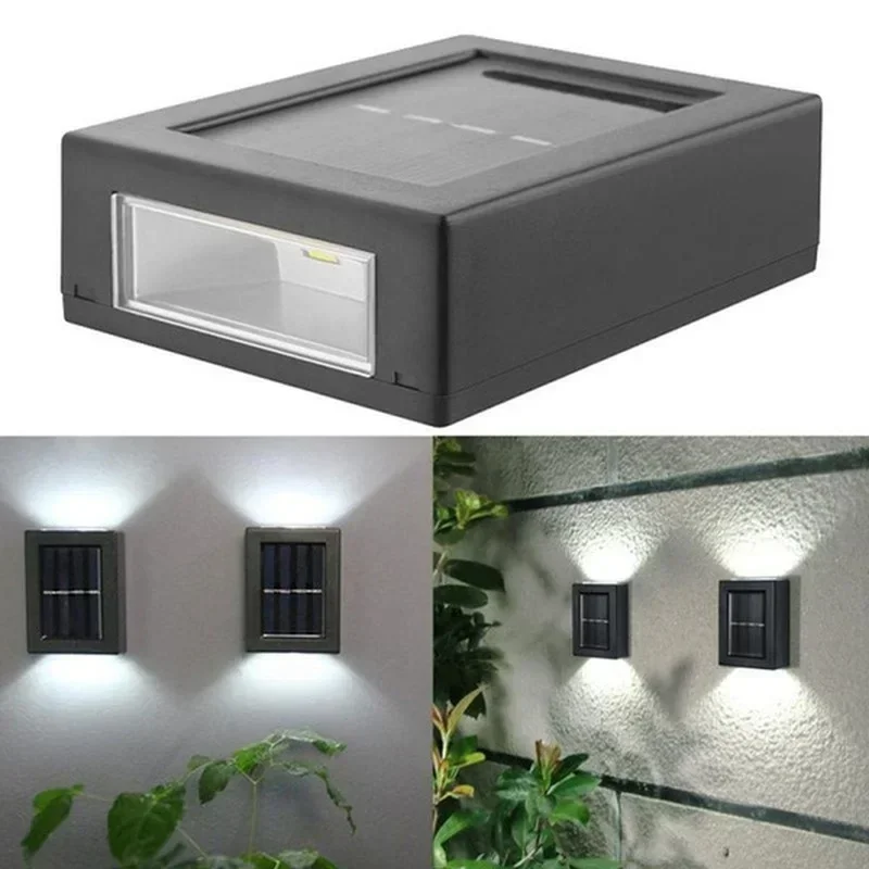 Solar Up and Down Spot Lights Outdoor, Street Wall Light Lamp Solar Powered Sunlight Waterproof Solar Lamp Garden Decorative - Image 5