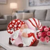 Cute Romantic Valentine's Day Decor Resin Sweet Style Heart Dwarf Figurine Decorative Desktop Sculpture Holiday Decor