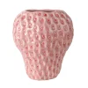 Strawberry Vase Ceramic Decorative Pink Flower Vase Strawberry Shaped Planter Pot for Office Homestay Party