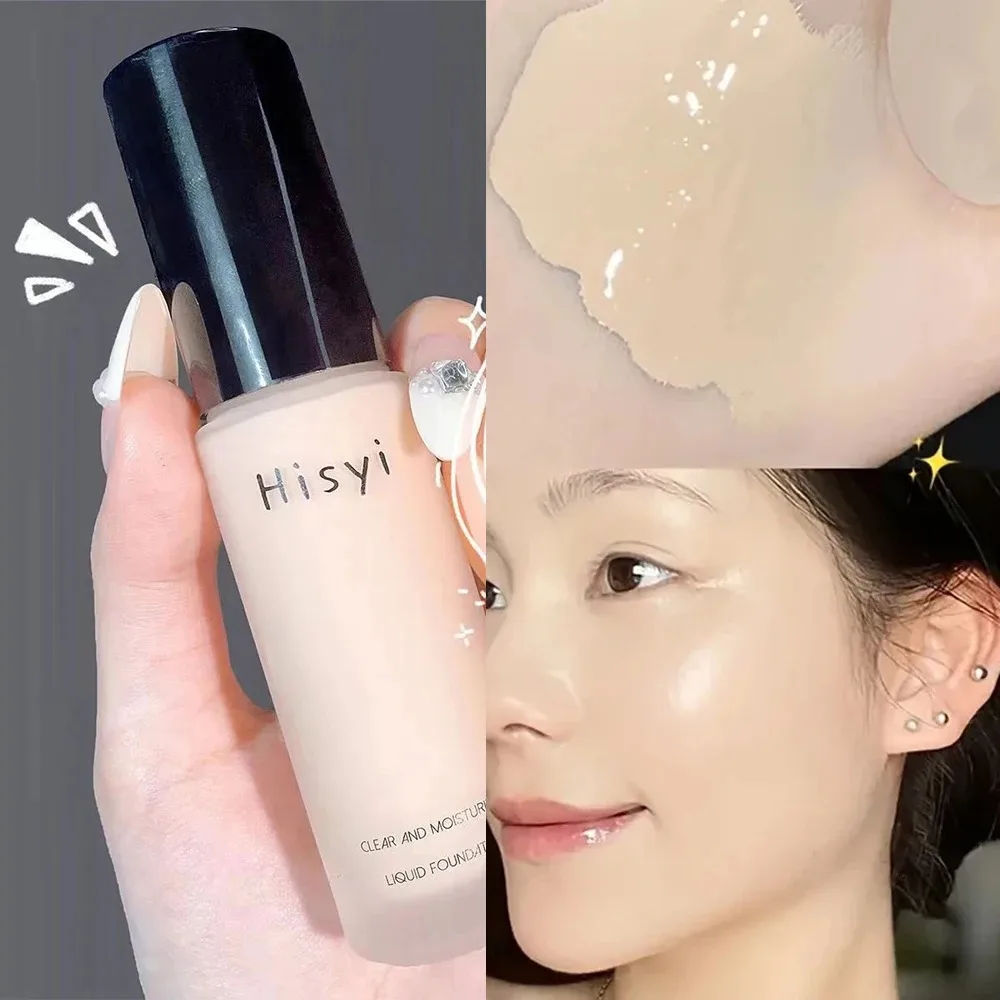 Oil Control Liquid Foundation High Coverage Makeup Base Waterproof Lasting Concealer BB Cream Face Foundation for Oily Skin - Image 4