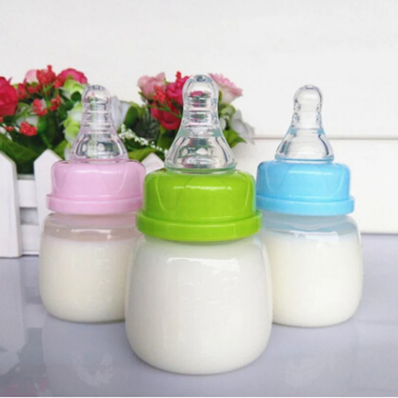 Baby Newborn Mini Feeding Nursing Bottle Portable Infant Nurse Nipple Care Feeder Fruit Juice Milk Bottles Children Supplies - Image 5