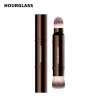 Hourglass Makeup Brush- No.15 Retractable Double-Ended Complexion Brush Soft Fiber Hair Fashion Design Single Face Brush