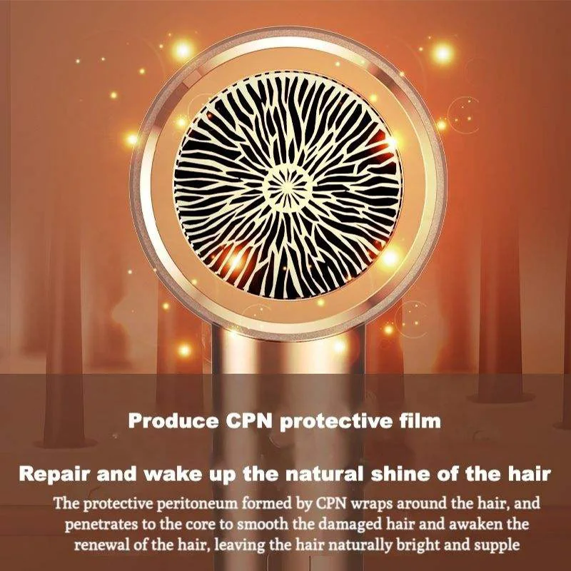 High Speed Negative Ion Professional Hair Dryer High-Power Low Noise Negative Ion Hair Dryer Household Motor Hair Dryers - Image 3